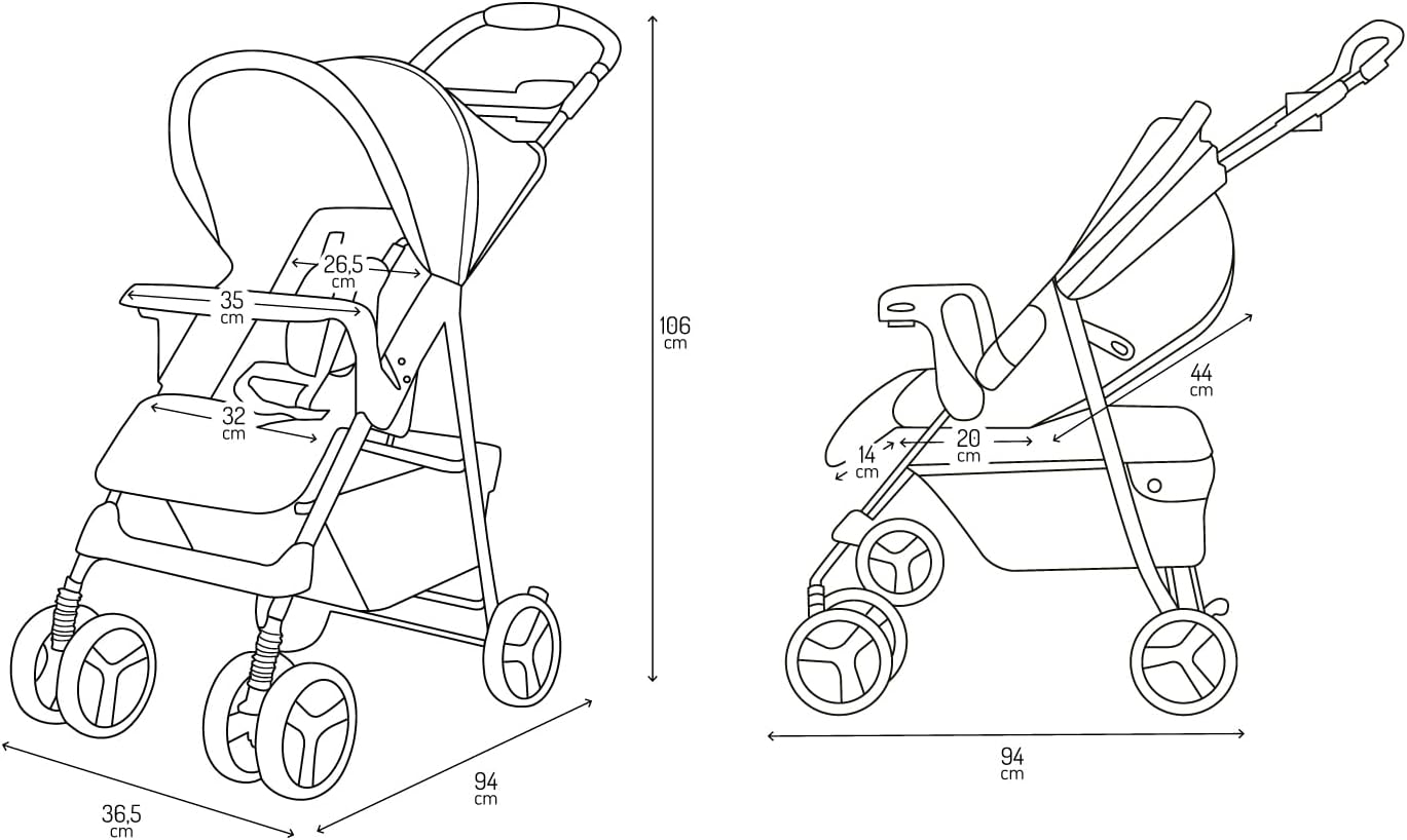 Momi Cochecito de bebé MoMi ISLA miniatura 8