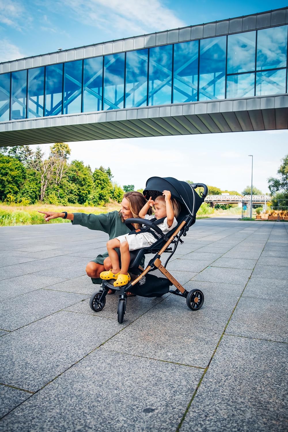 Momi Cochecito de bebé ESTELLE a partir 6 meses miniatura 3