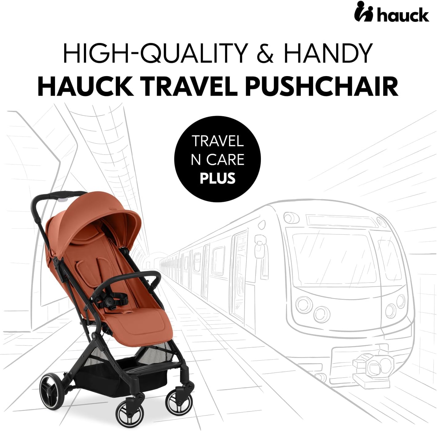 hauck Cochecito de bebé Travel N Care Plus miniatura 3