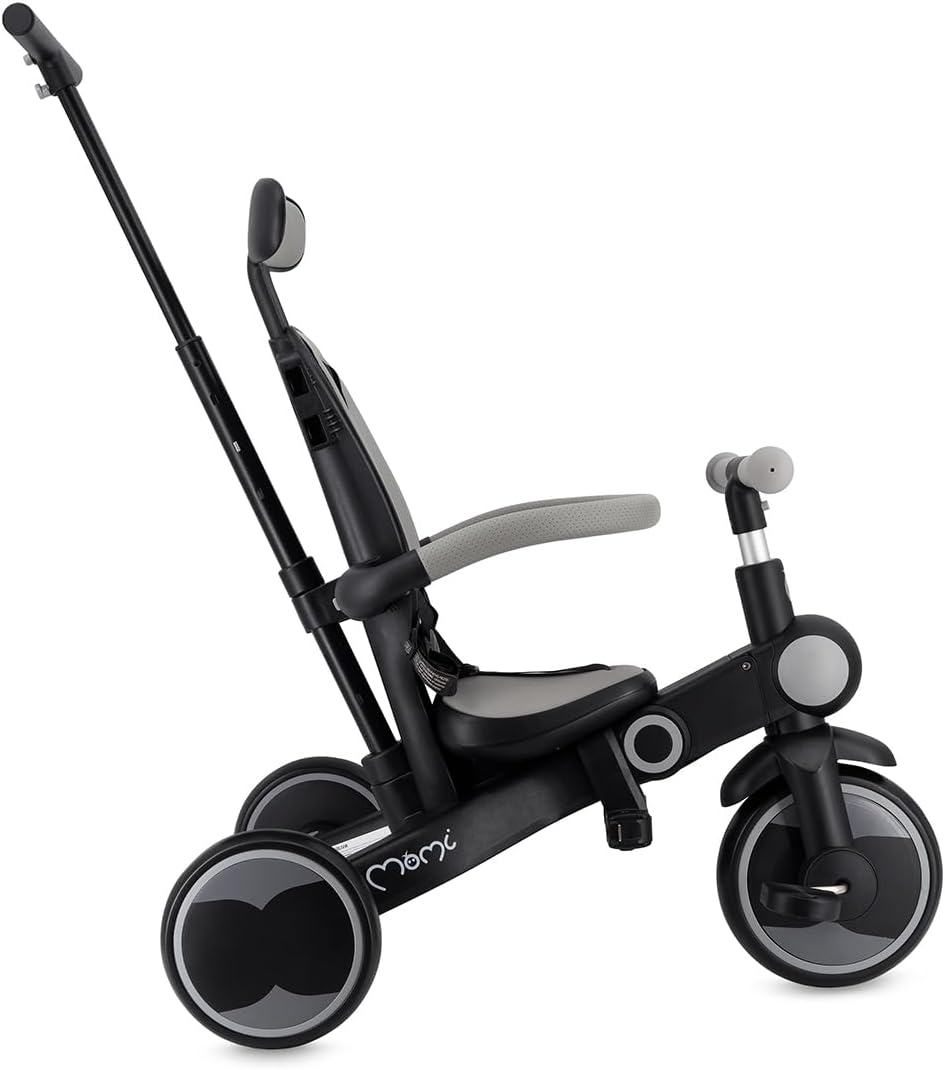Momi Cochecito de bebé Triciclo 4 en 1 SOLIVIA Mango telescópico miniatura 12