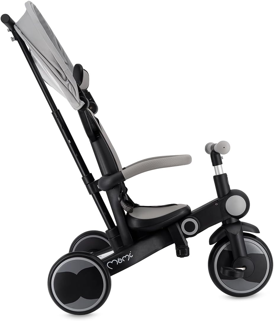 Momi Cochecito de bebé Triciclo 4 en 1 SOLIVIA Mango telescópico miniatura 10