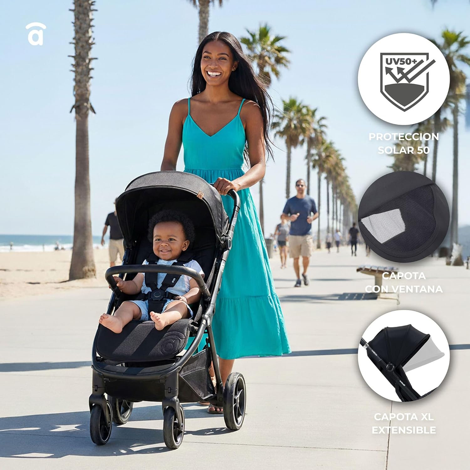 Asalvo Cochecito de bebé KIBU miniatura 4