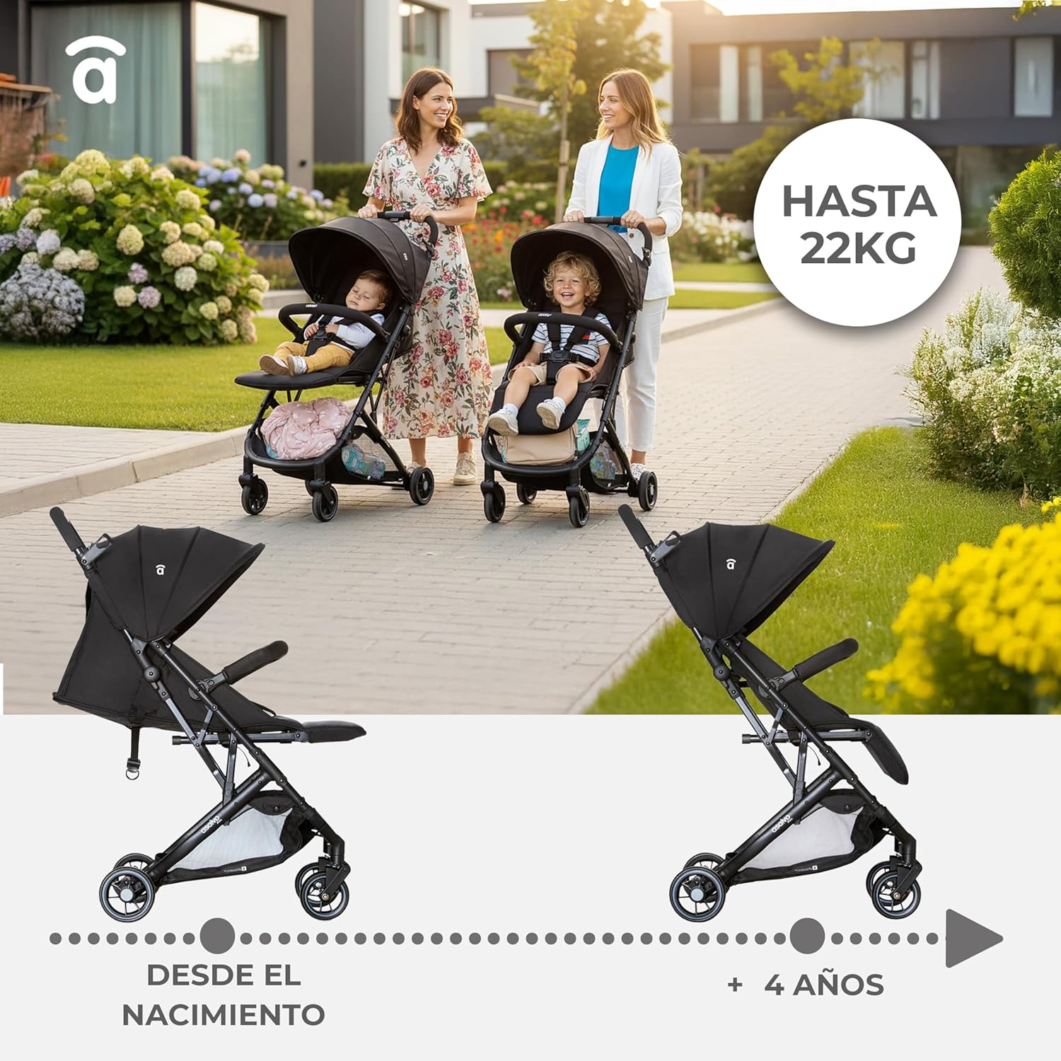 Asalvo Cochecito de bebé TUMBUCTÚ Ultraligera miniatura 8