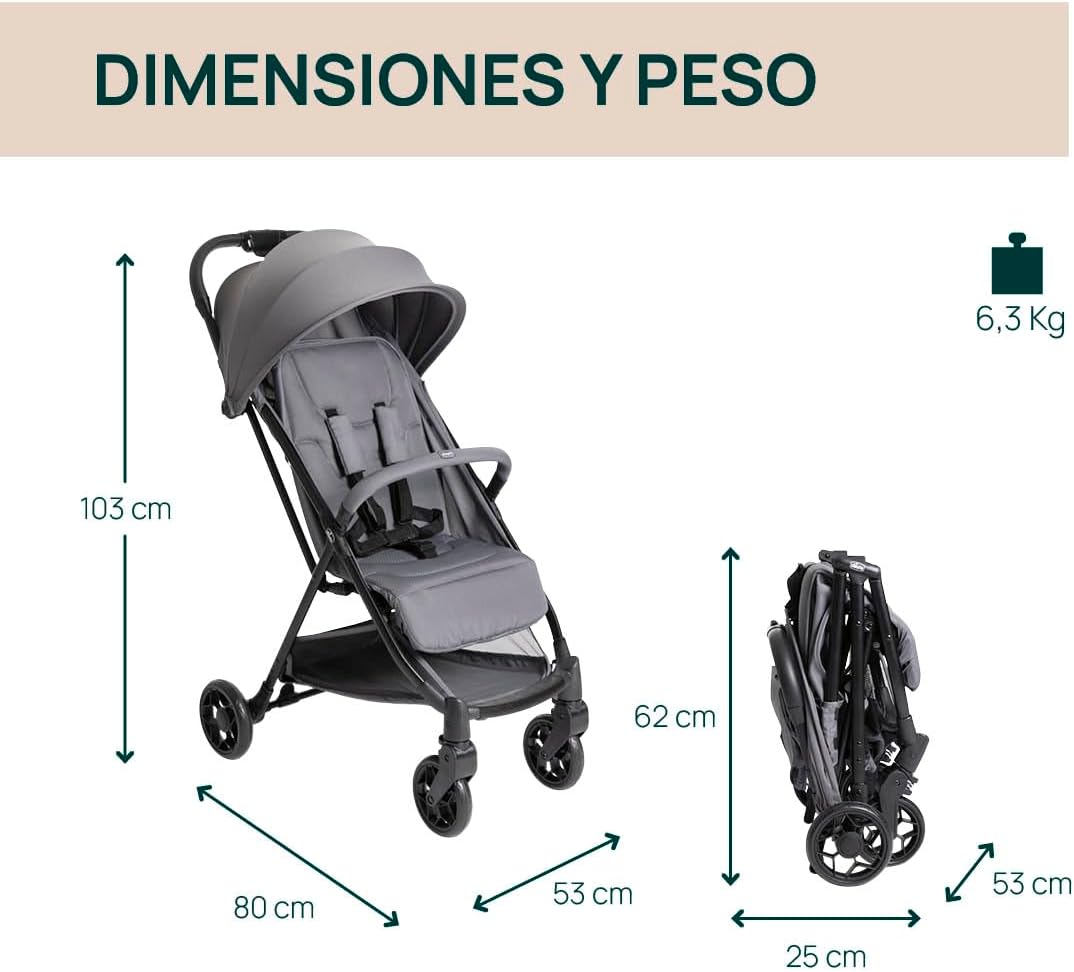 Chicco Cochecito de bebé Urbino miniatura 3