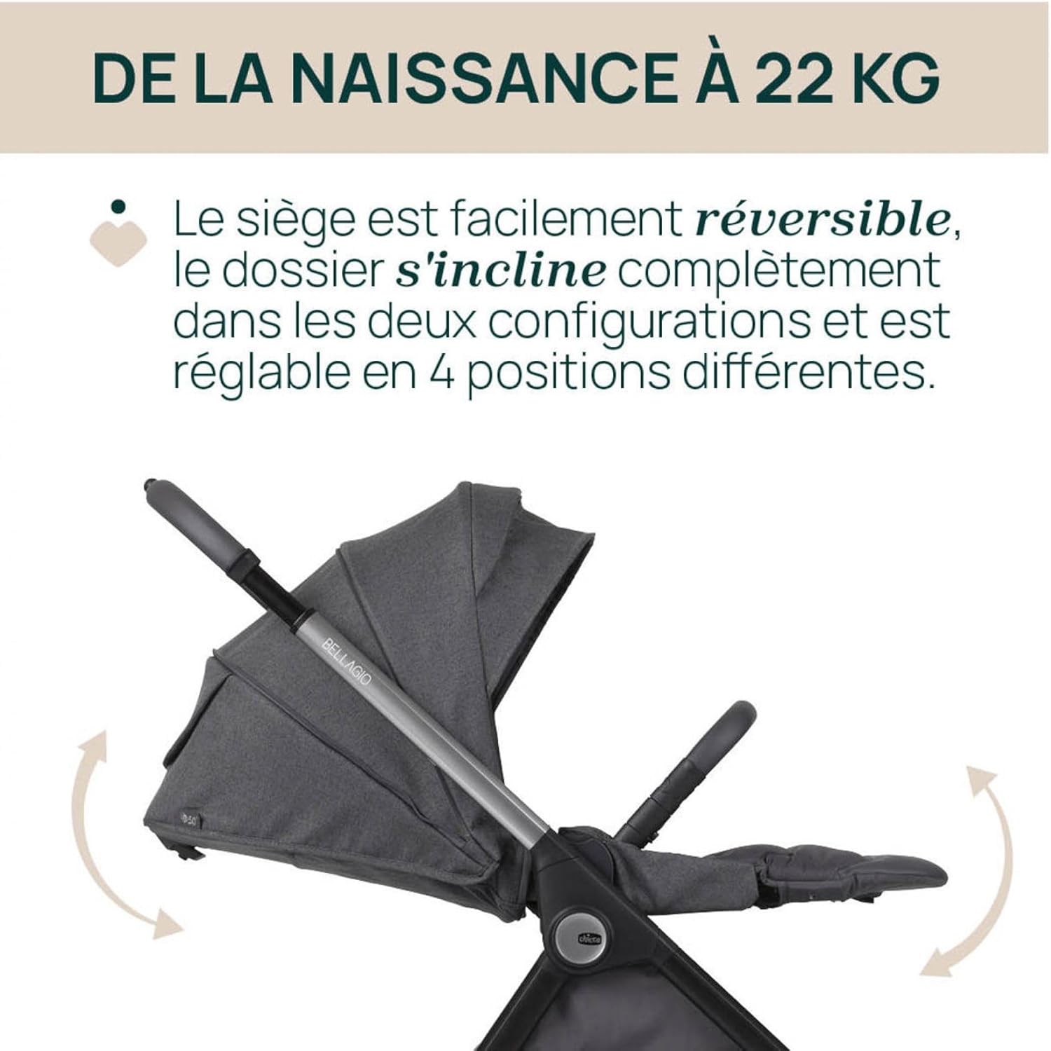 Chicco Cochecito de bebé Passeggino 4 ruote Chicco miniatura 9