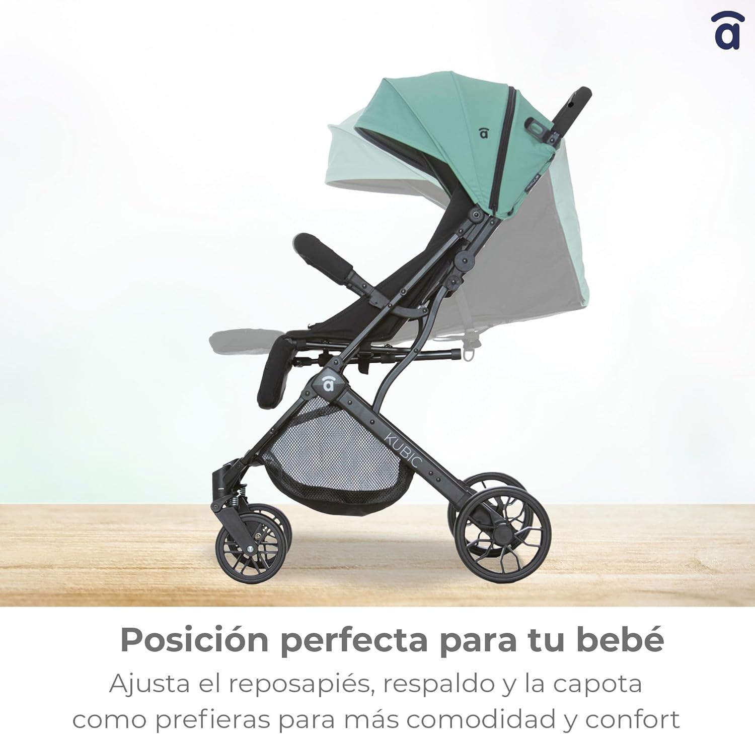 Asalvo Cochecito de bebé Plegado Mano miniatura 7