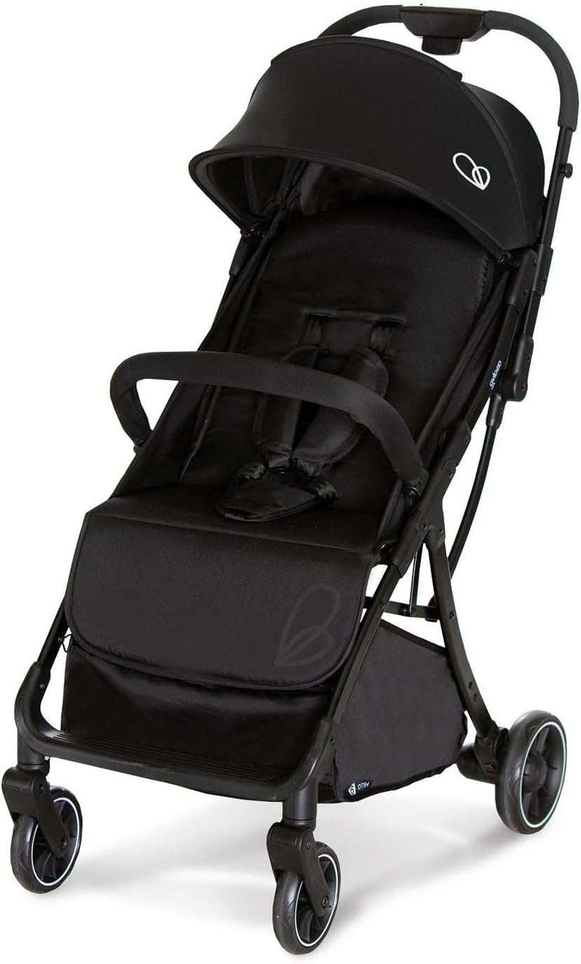 Asalvo Cochecito de bebé HITO. Segura Confortable. Capota Ventana