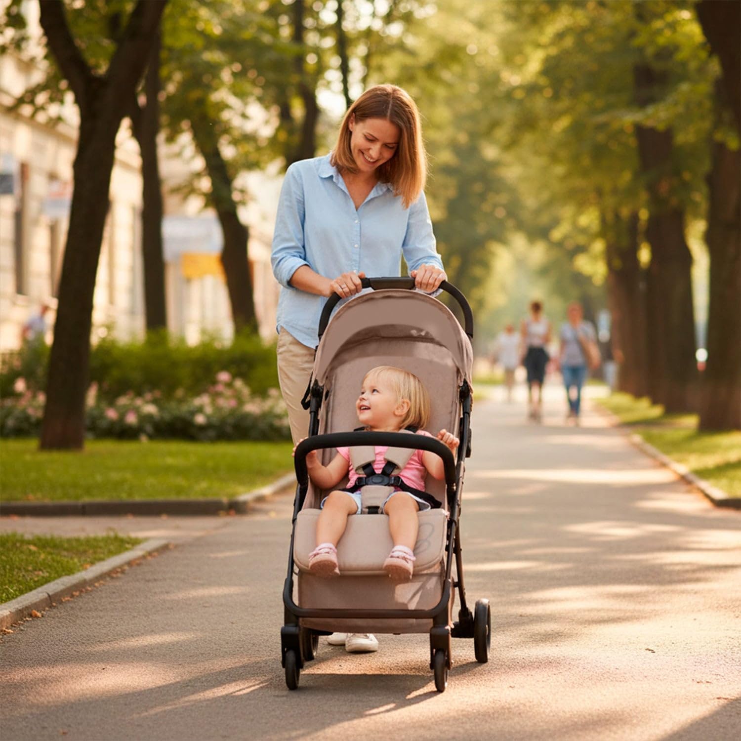 Asalvo Cochecito de bebé HITO miniatura 3