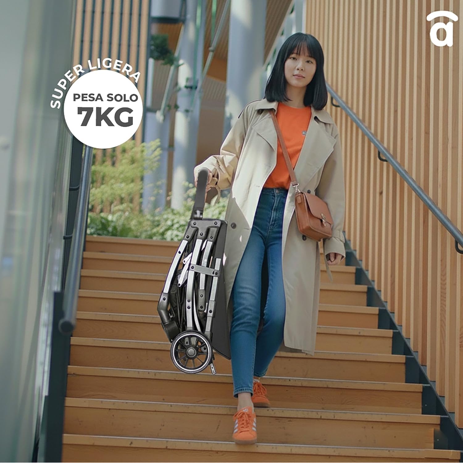 Asalvo Cochecito de bebé HITO miniatura 9