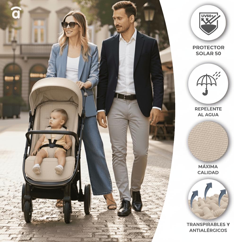 Asalvo Cochecito de bebé KIBU miniatura 4