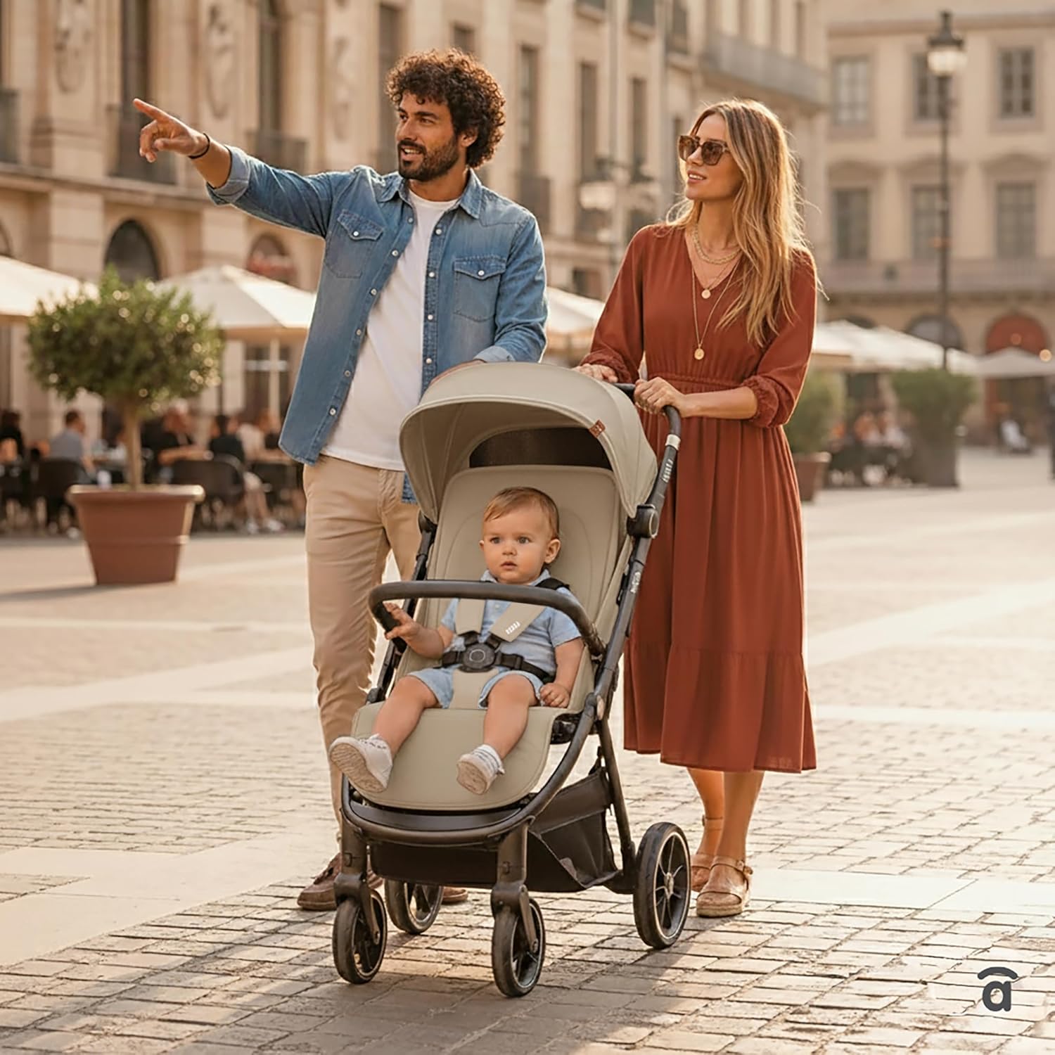 Asalvo Cochecito de bebé KIBU miniatura 10