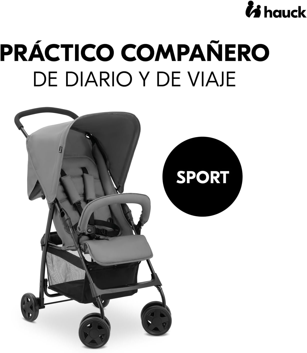 hauck Cochecito de bebé Sport desde miniatura 3