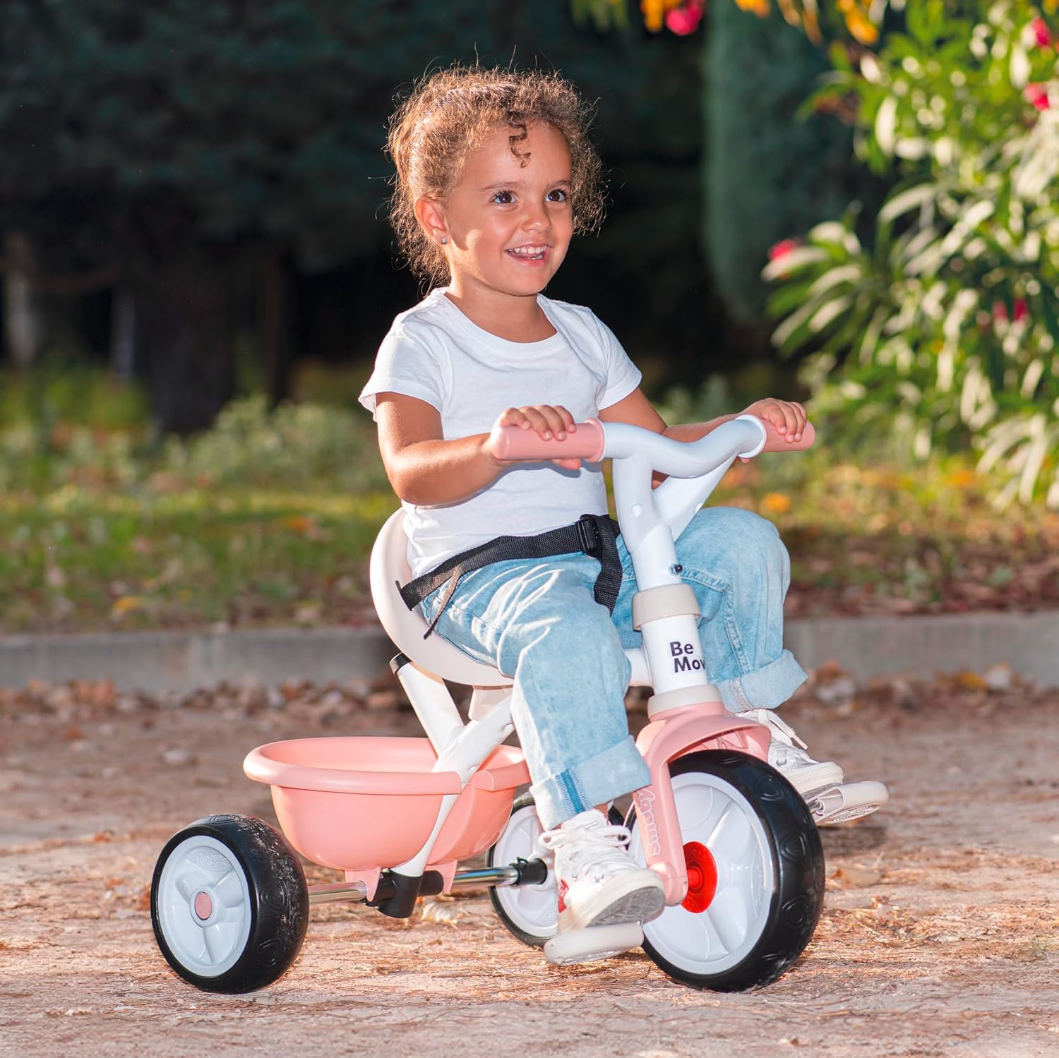 Smoby Cochecito de bebé Triciclo Be Move Confort Rosa miniatura 6