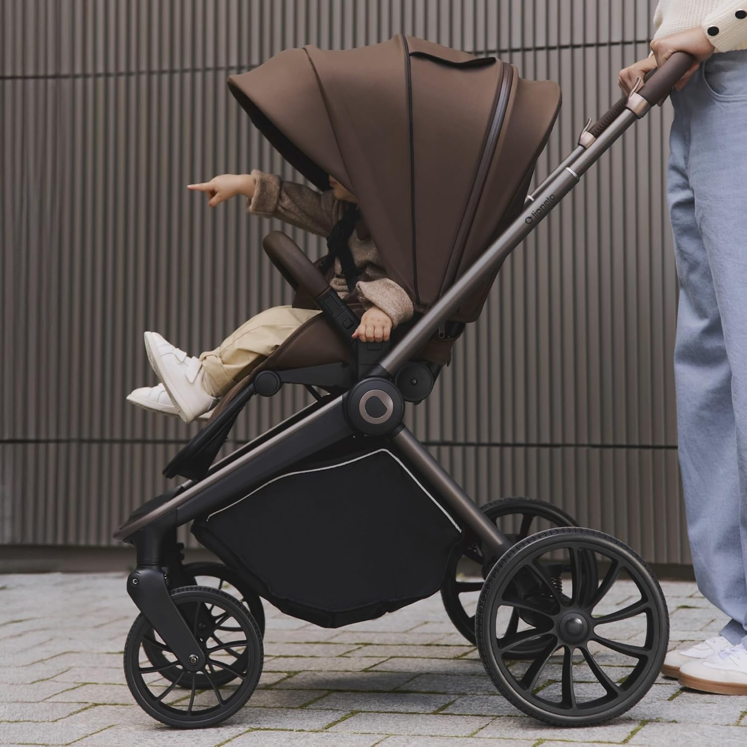 lionelo Cochecito de bebé MIKA PLUS 6 a 48 meses a 22 kg miniatura 12