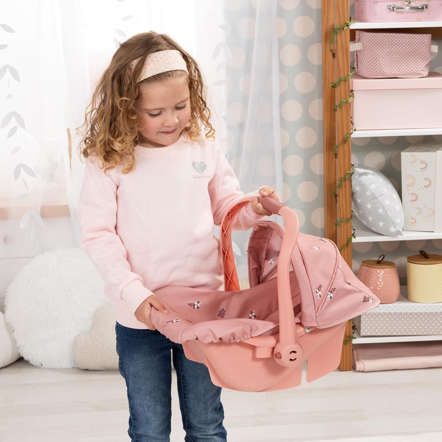 Bayer Design Cochecito de bebé 67926AA Coche muñecas Techo miniatura 3