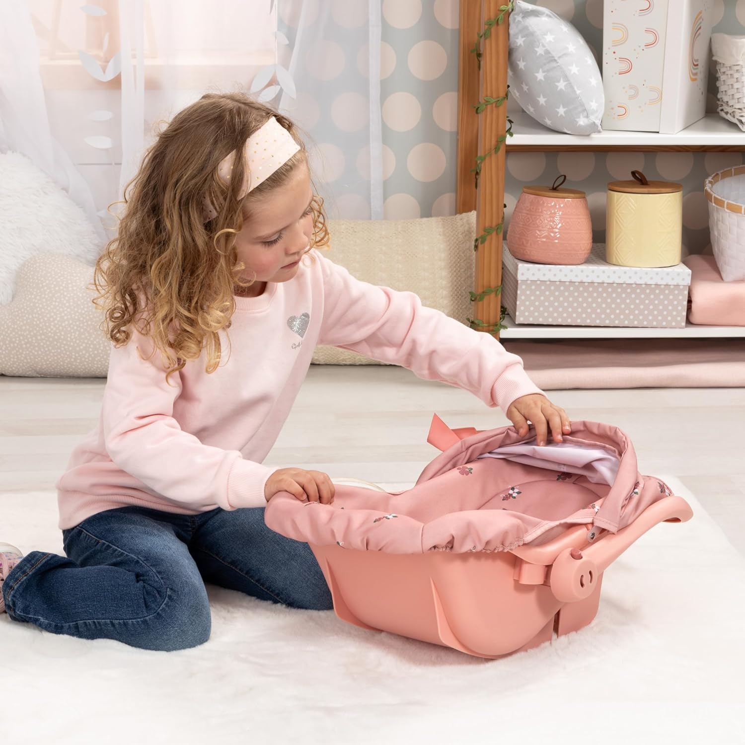 Bayer Design Cochecito de bebé 67926AA Coche muñecas Techo miniatura 5