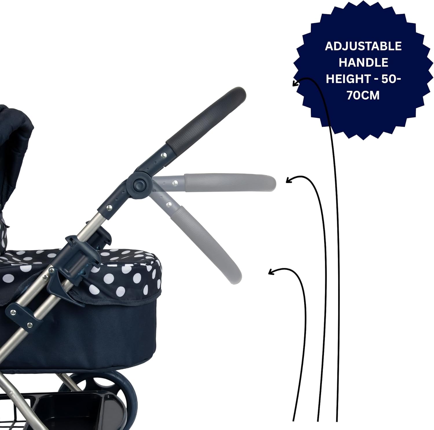 Dolly Tots Cochecito de bebé muñecas Cherish miniatura 5