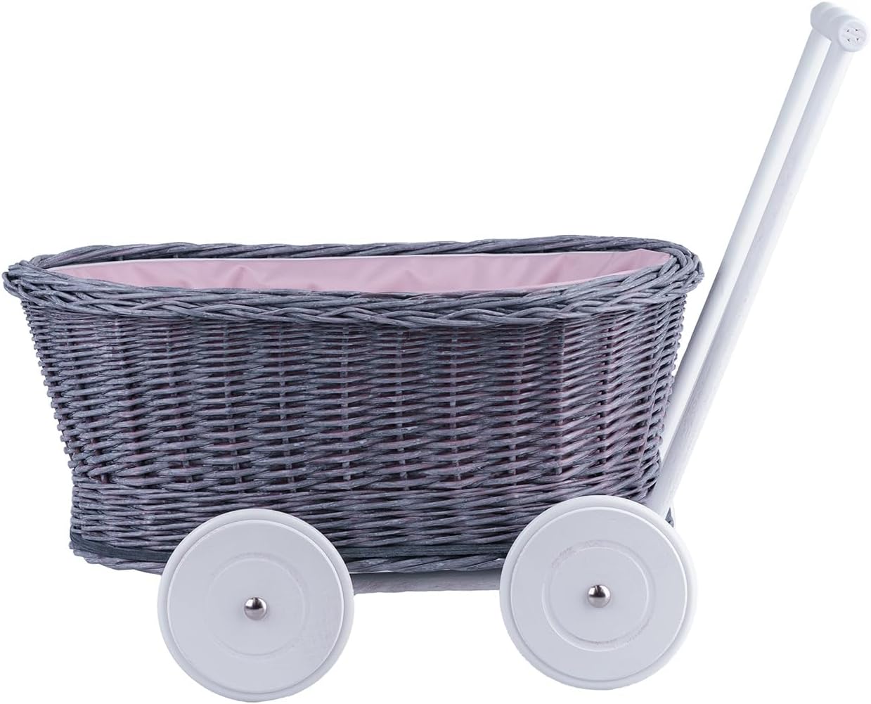 e-wicker24 Alles aus Weide Cochecito de bebé colgante cesta miniatura 3