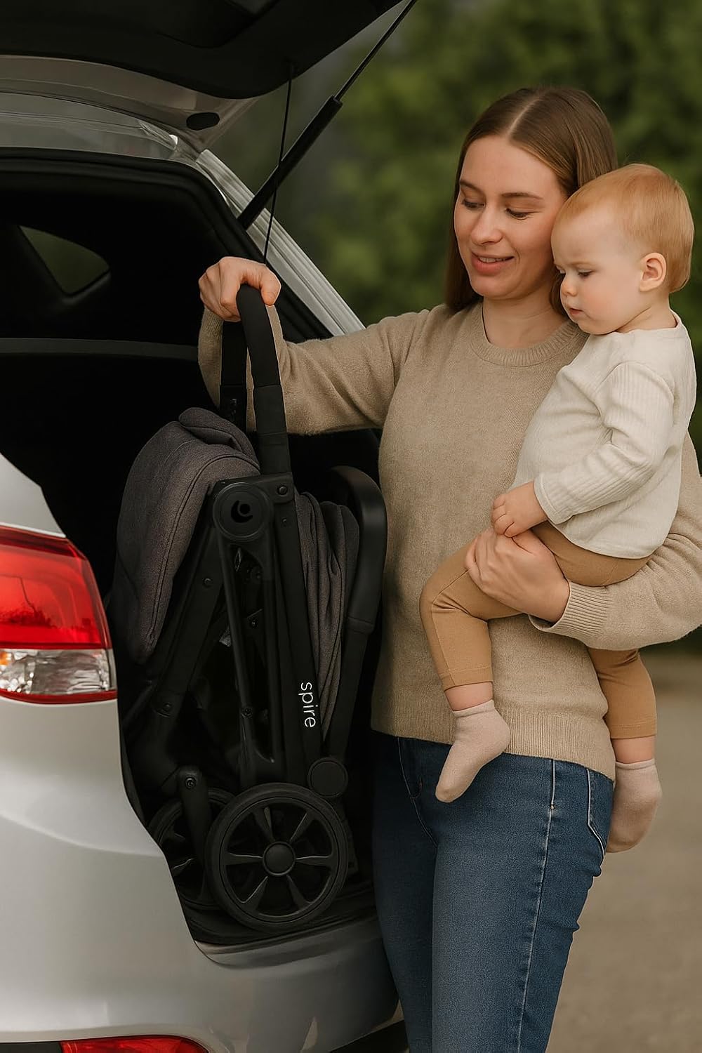 BABYLO Cochecito de bebé Spire Auto miniatura 6