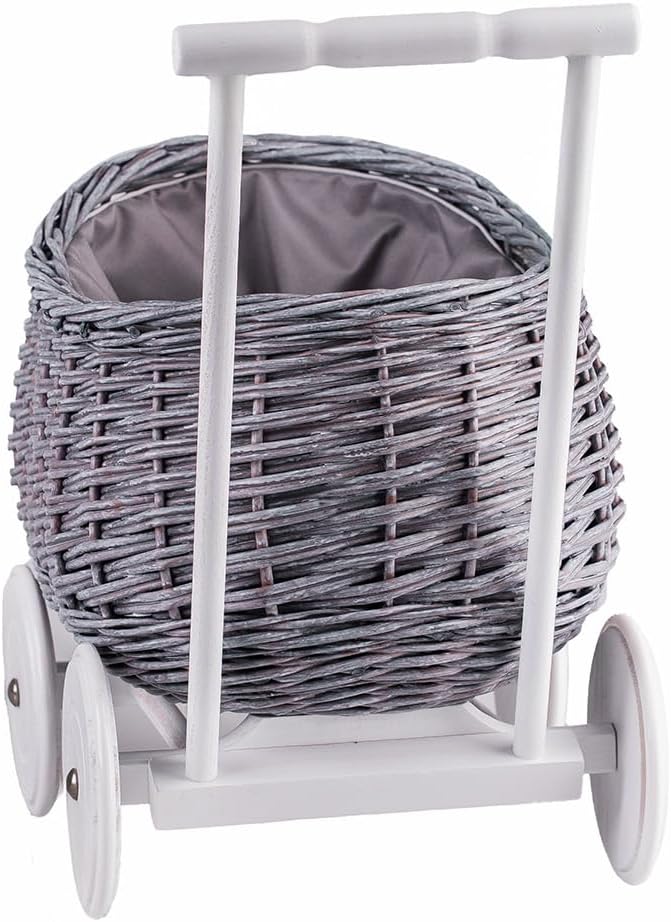 e-wicker24 Alles aus Weide Cochecito de bebé colgante cesta miniatura 4