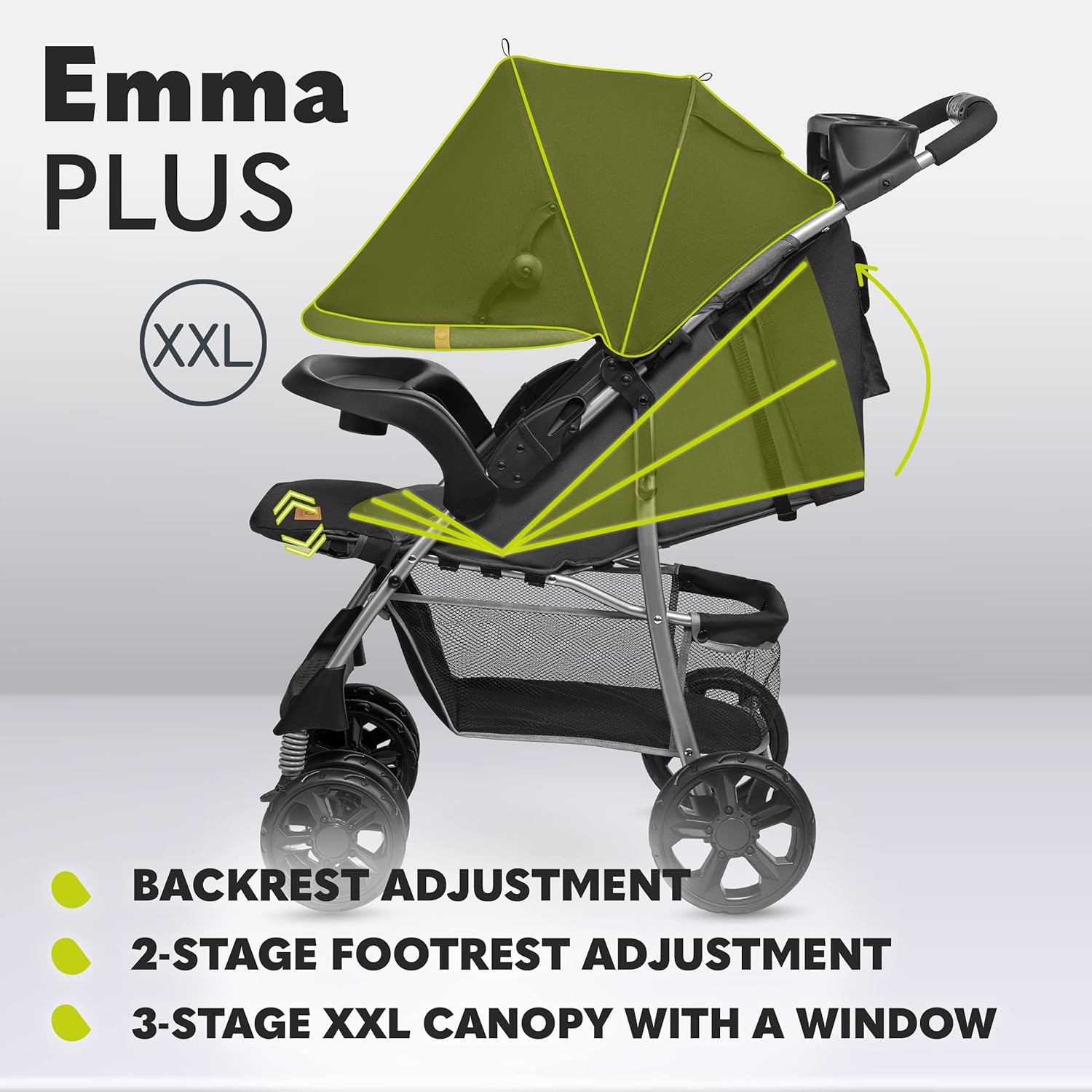 lionelo Cochecito de bebé Emma Plus miniatura 5