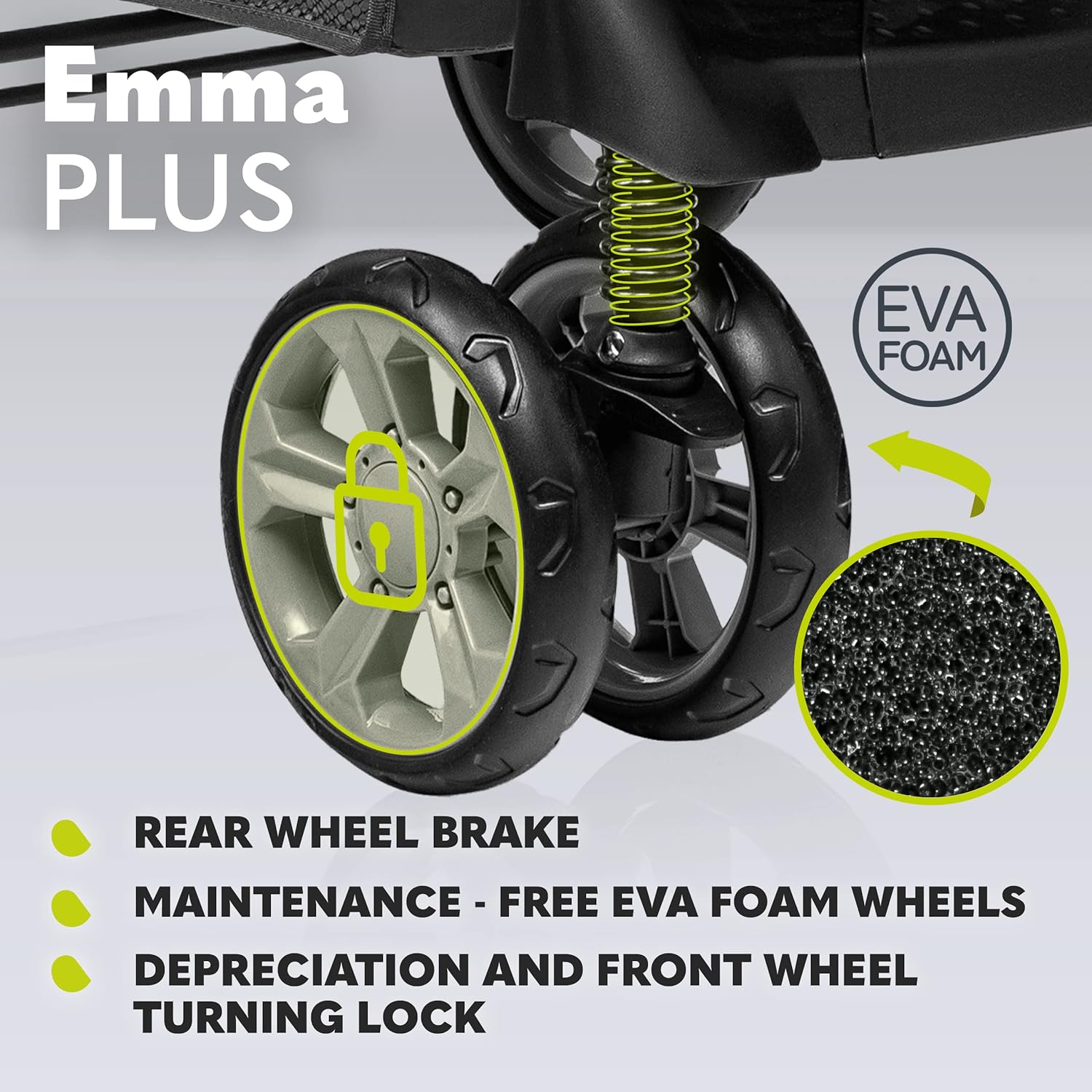 lionelo Cochecito de bebé Emma Plus miniatura 6