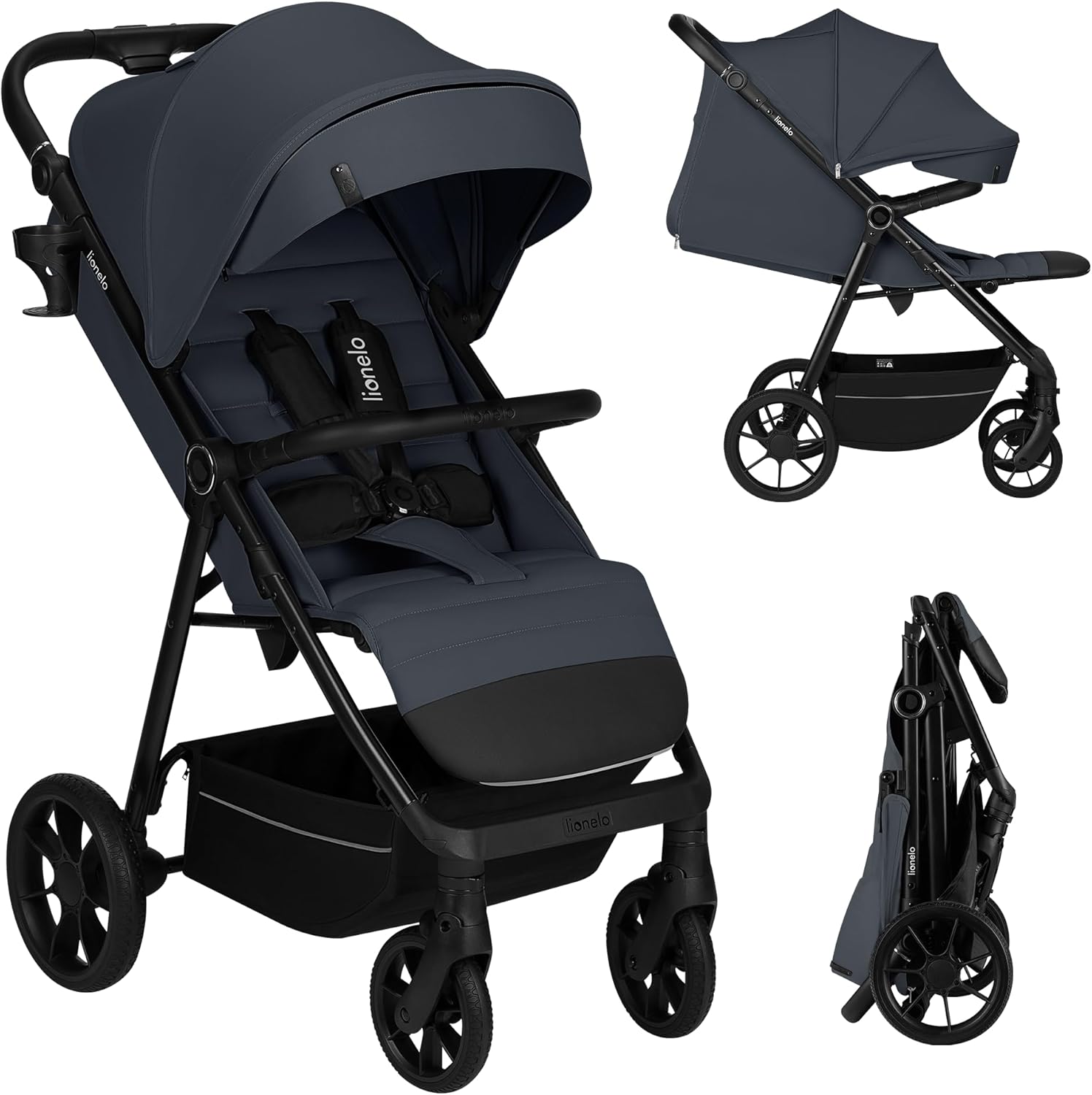 lionelo Cochecito de bebé IVA Hasta 22 kg 6 m a 4 años Ruedas miniatura 2