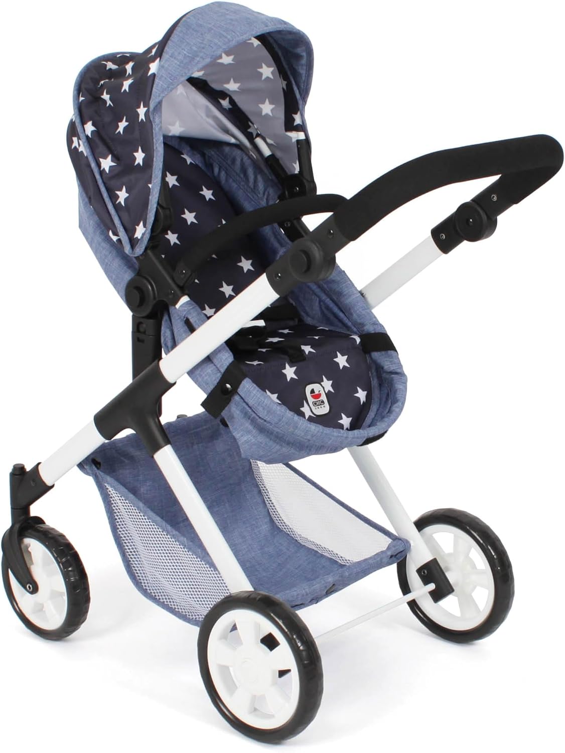 Bayer Chic 2000 Cochecito de bebé muñecas Mila 2 en 1 miniatura 7