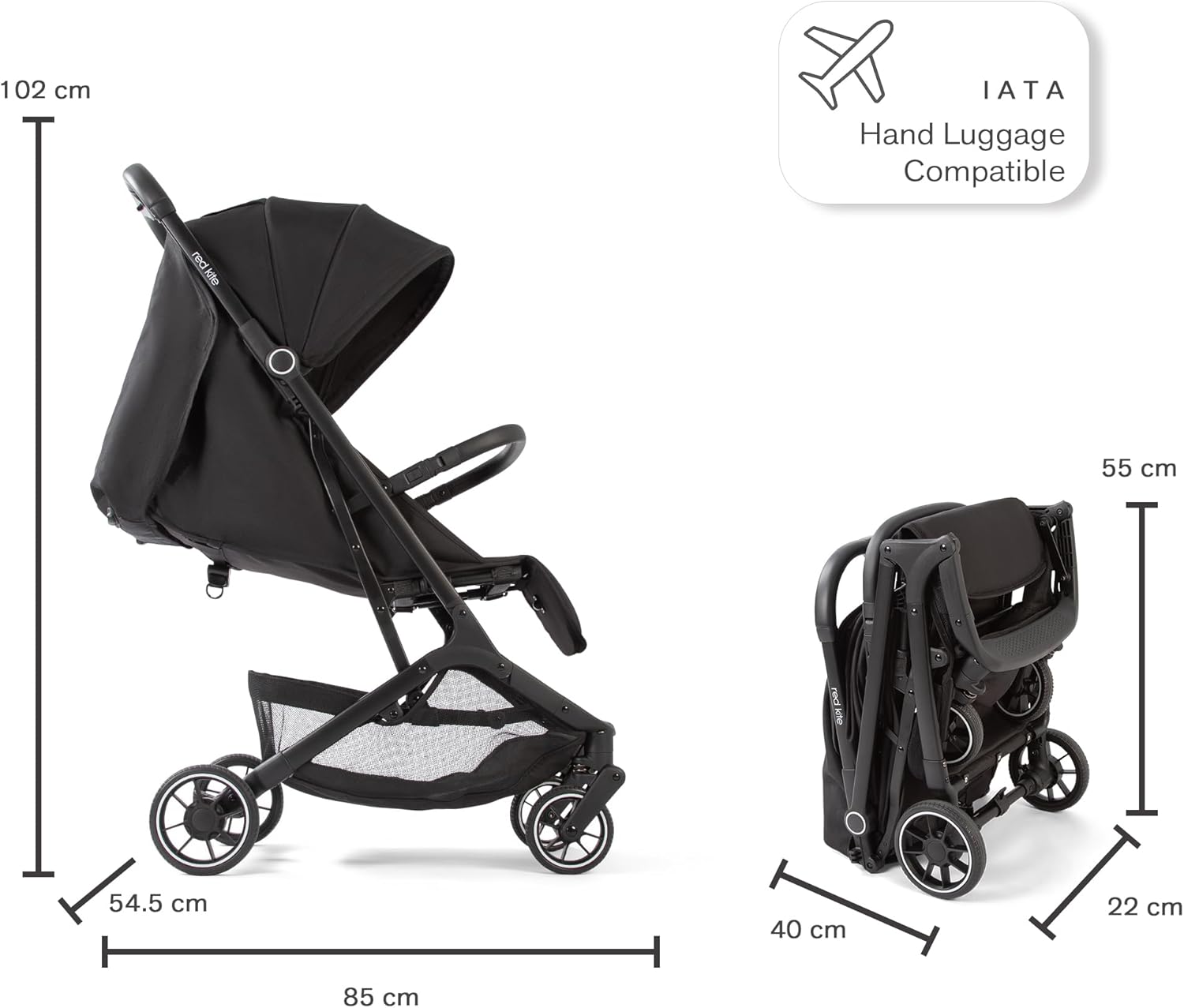 Red Kite Cochecito de bebé Push Me Explor miniatura 5