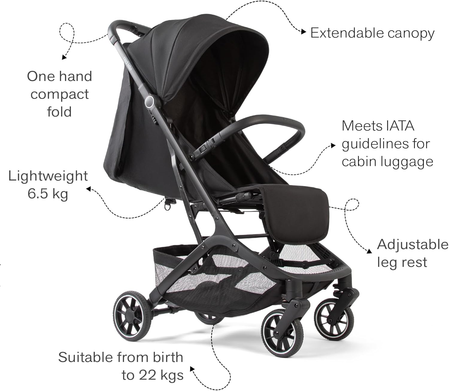 Red Kite Cochecito de bebé Push Me Explor miniatura 6