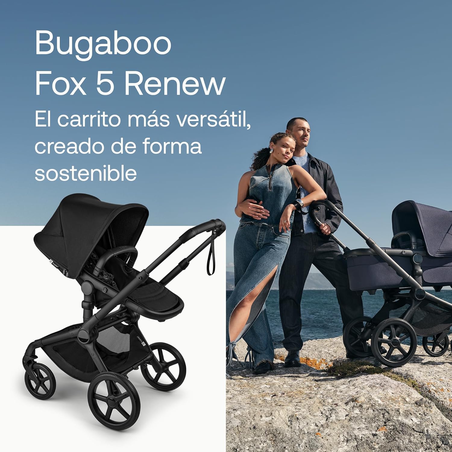 Bugaboo Cochecito de bebé Fox 5 Renew Pack miniatura 3