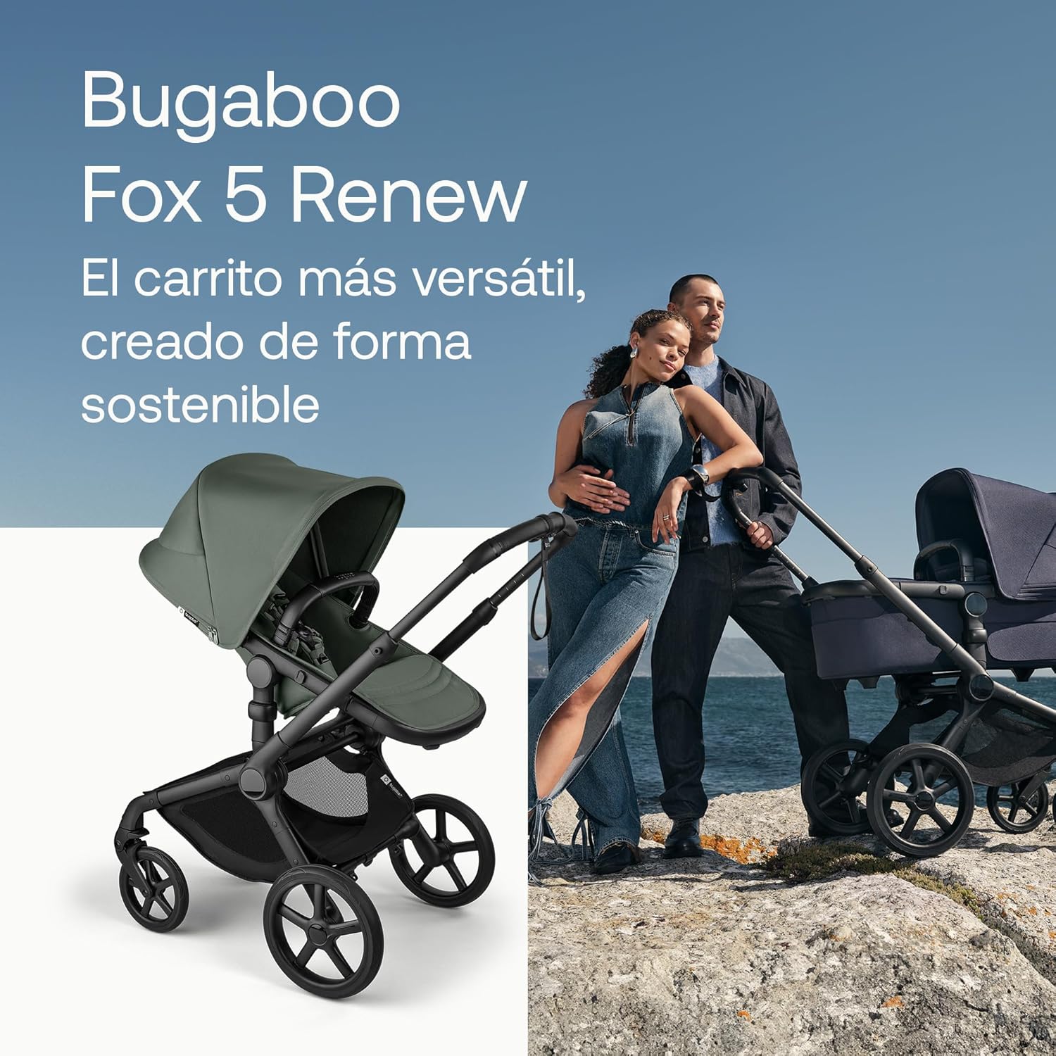 Bugaboo Cochecito de bebé Fox 5 Renew Pack miniatura 3