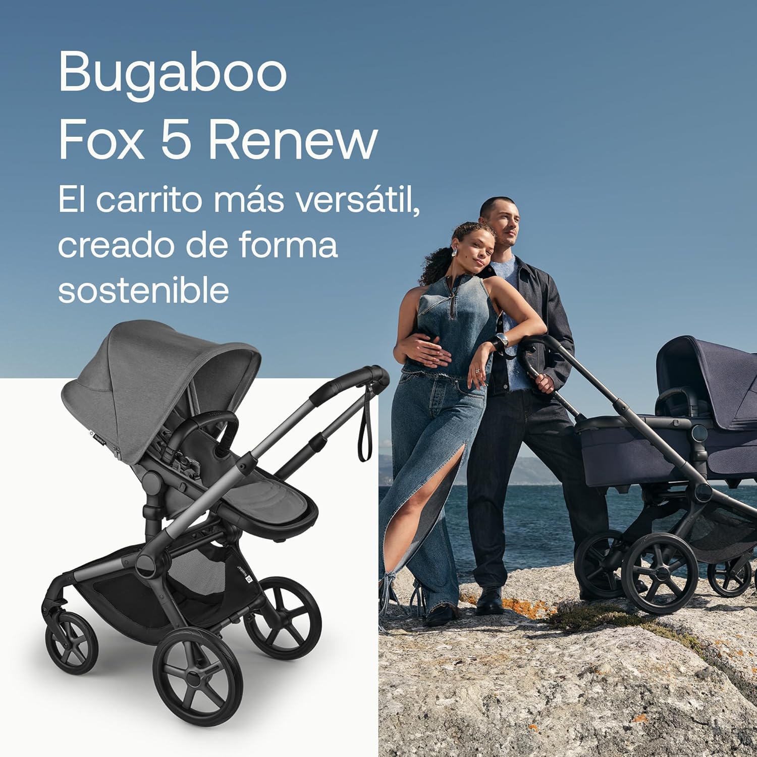 Bugaboo Cochecito de bebé Fox 5 Renew Pack miniatura 3